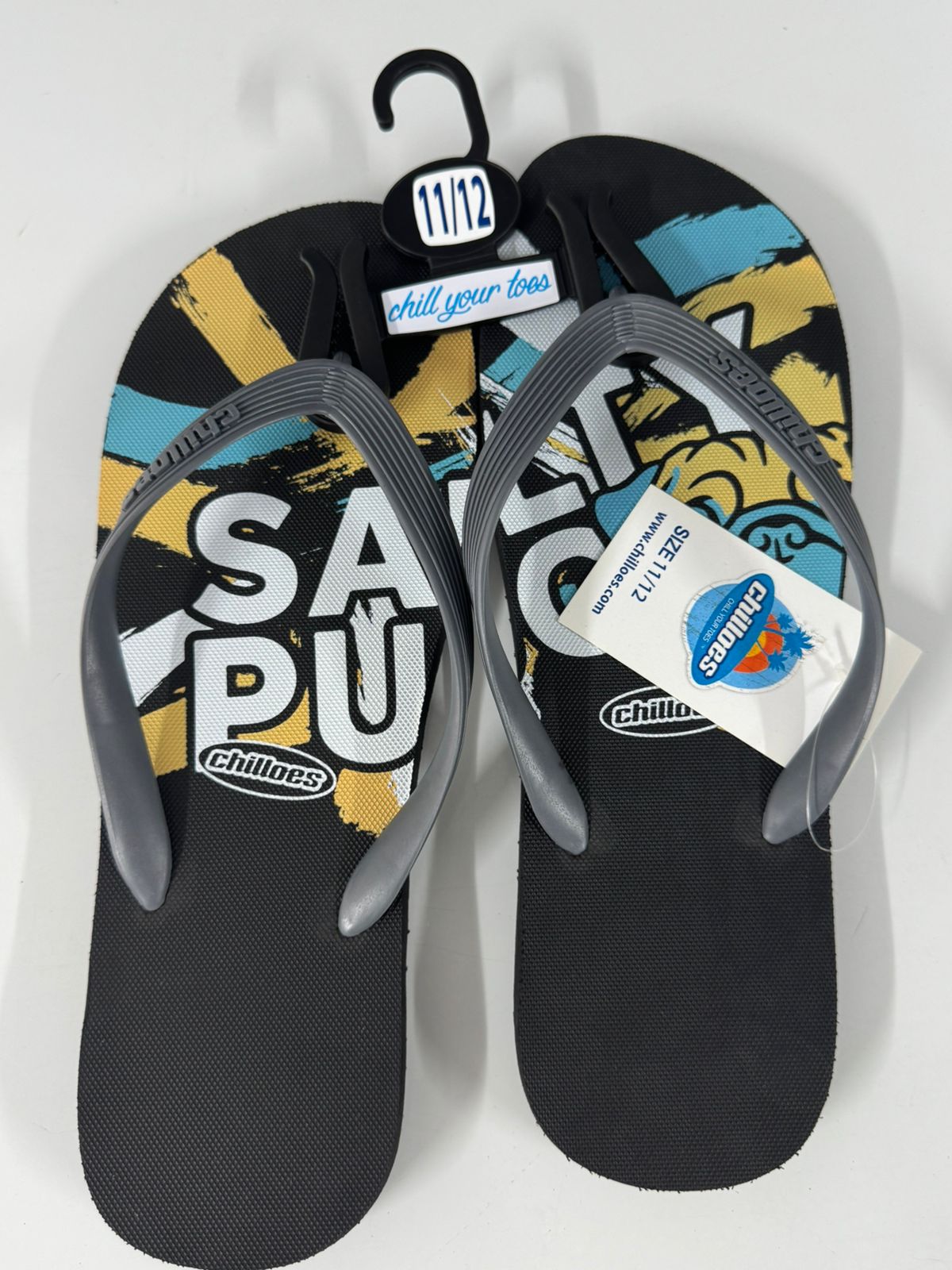 Salty Pug Chilloes Flip Flops