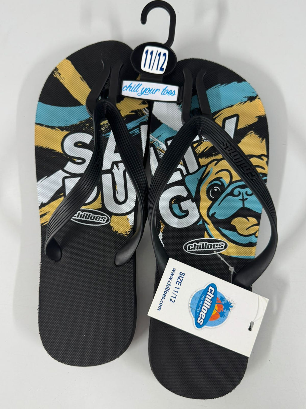 Salty Pug Chilloes Flip Flops