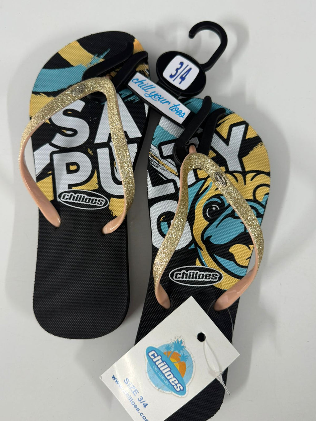 Salty Pug Chilloes Flip Flops