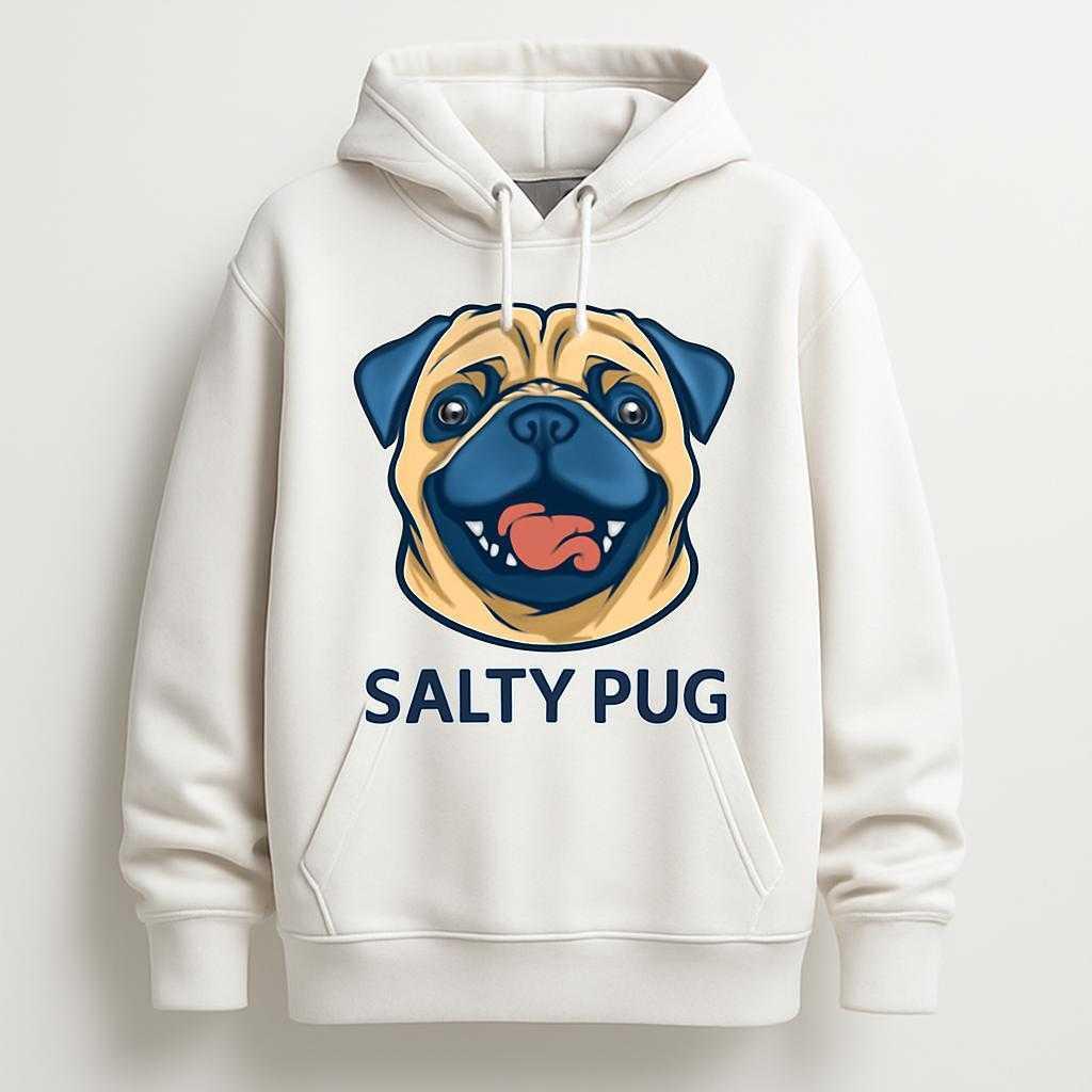 Salty Pug Hoodies