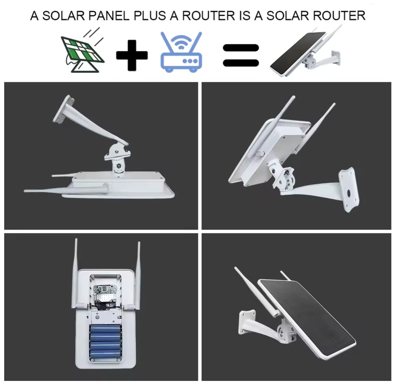Solar 4G Wifi Router