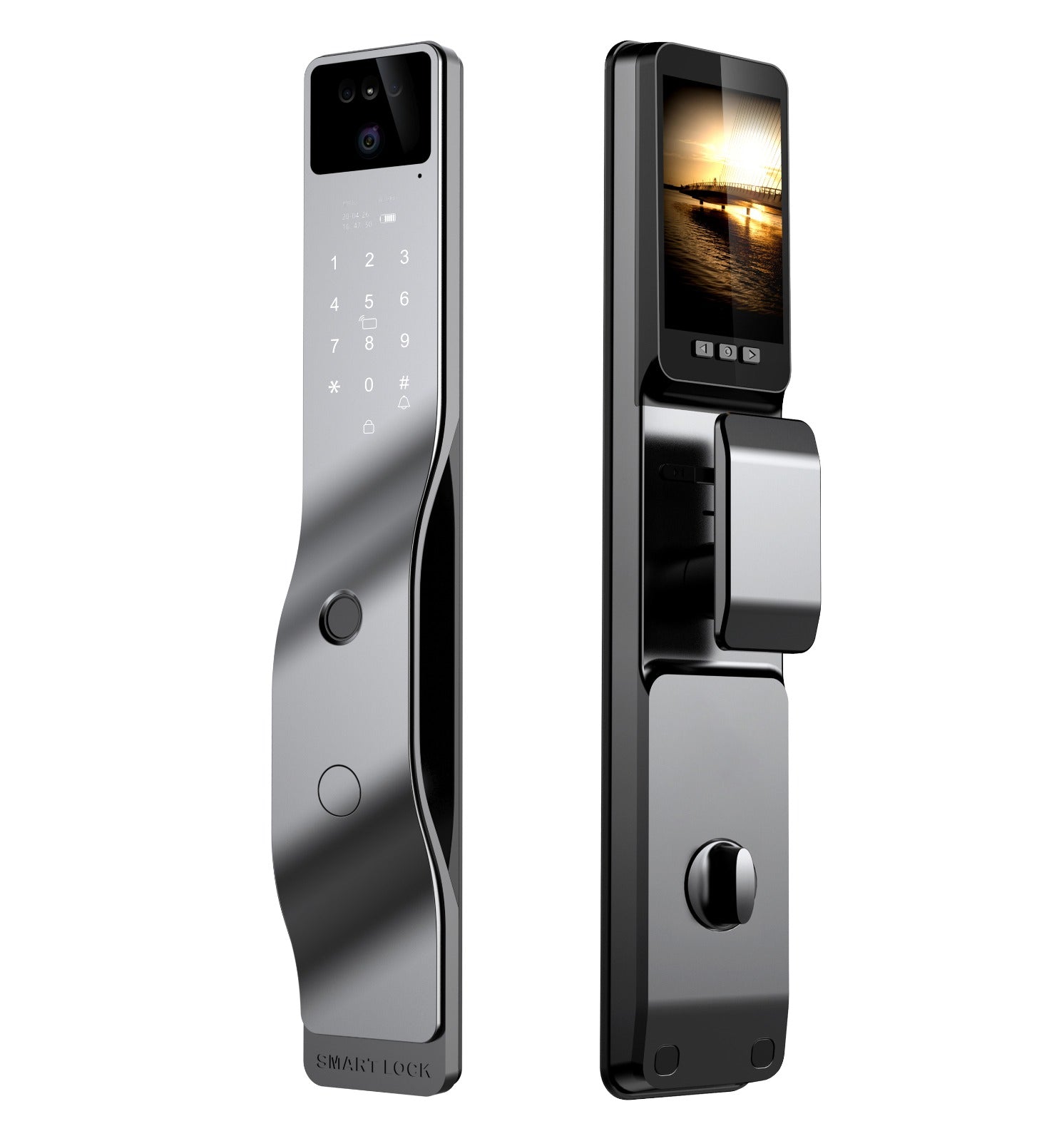 Electronic door lock 3D Face + Fingerprint